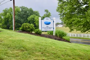 Sign for Radford VA oral surgery practice